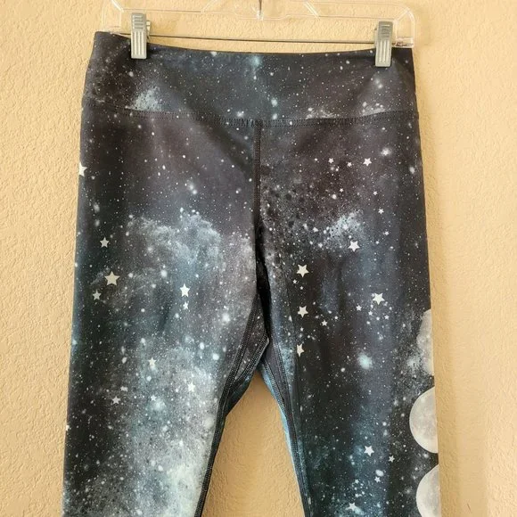 Eagle Rock Werkshop Werkhard Moon Phases Womens Legging Size Large Active - Picture 5 of 9